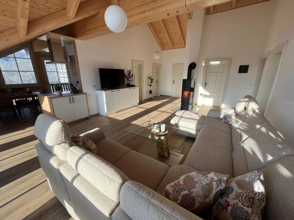 Ferienwohnung Blick Thyratal Obergeschoss Stolberg i. Harz Buitenkant foto
