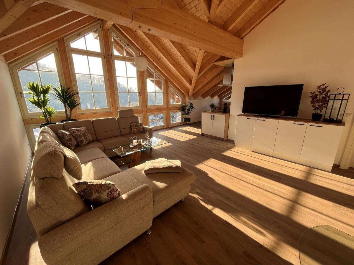 Ferienwohnung Blick Thyratal Obergeschoss Stolberg i. Harz Buitenkant foto