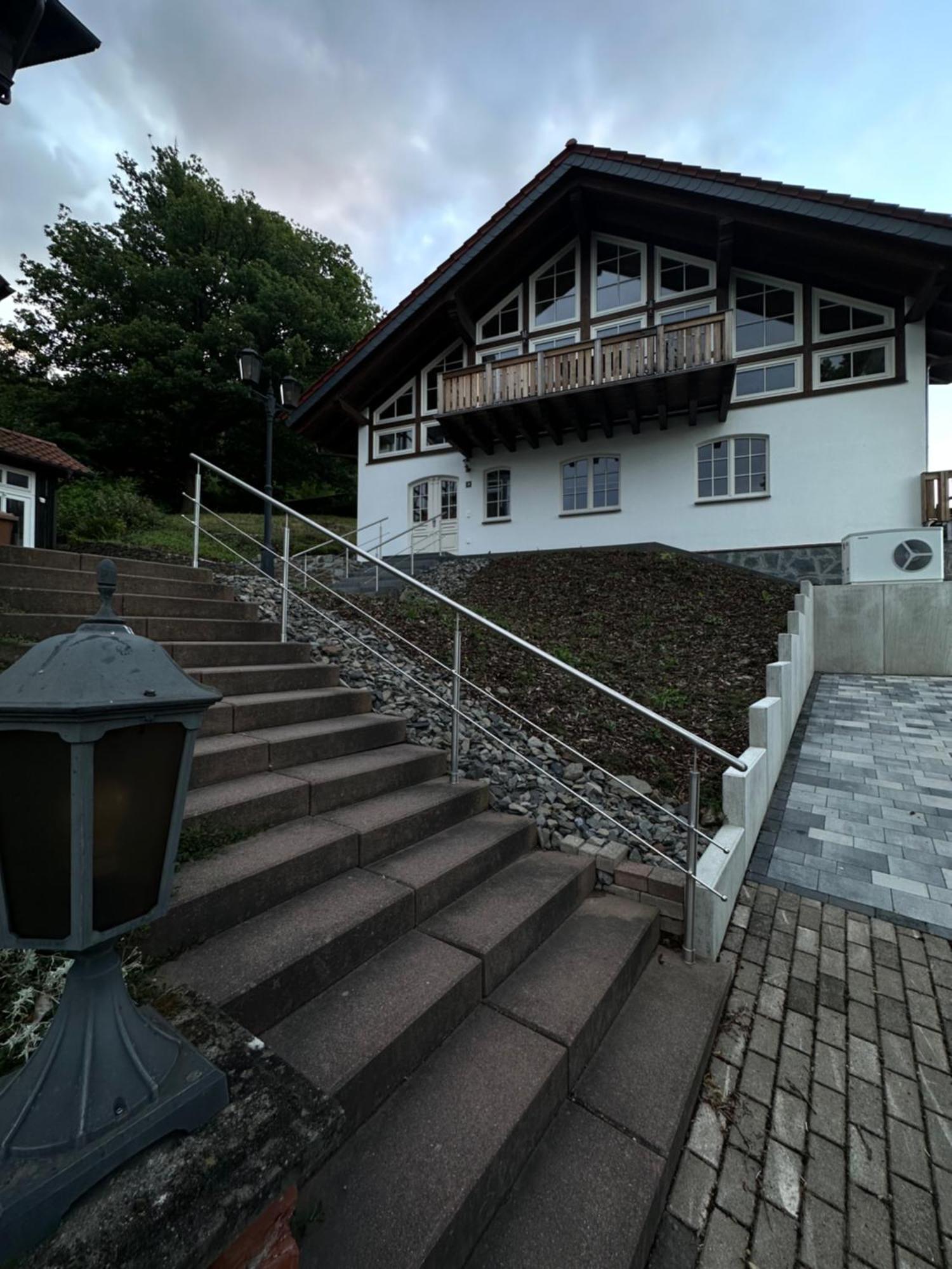 Ferienwohnung Blick Thyratal Obergeschoss Stolberg i. Harz Buitenkant foto